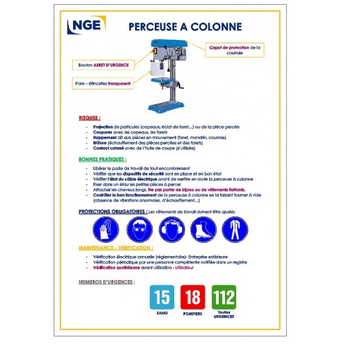 Perceuse à colonne à alimentation automatique CNC de 20 mm pour le
