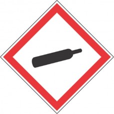 Autocollant Danger produits chimiques