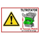 Autocollant Tiltrotator de 100 x 150.mm