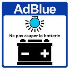 Adhésif AdBlue batterie