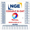 Autocollant Coolelf Coolelf SI-OAT de 70 x 70.mm